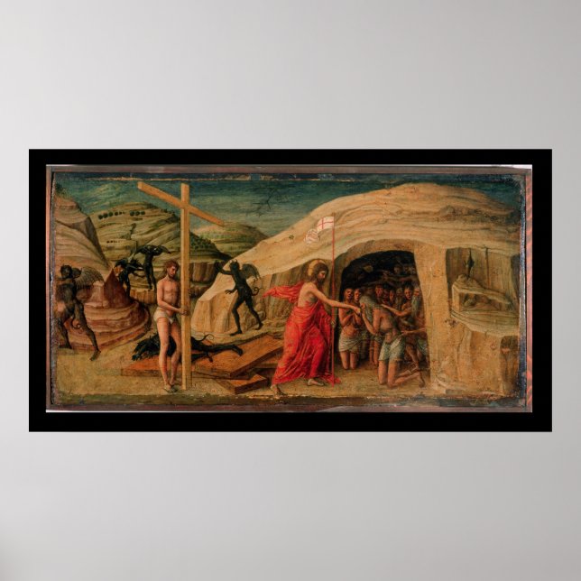 Póster Descida do cristo em Limbo (Frente)