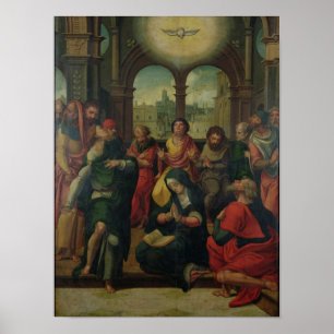 Póster Descida do Espírito Santo