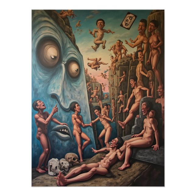 Póster Descida Existente (Frente)