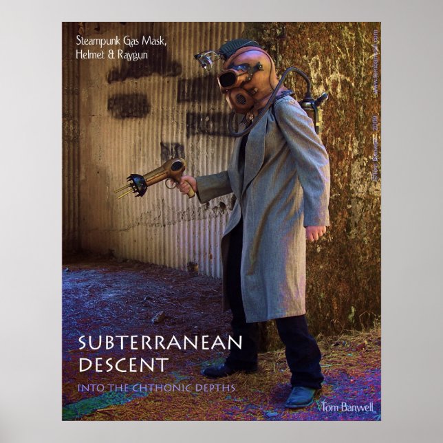 Póster Descida Subterrânea (Frente)