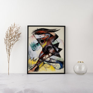 Poster Descoberta Calibana para o Tempest de Franz Marc