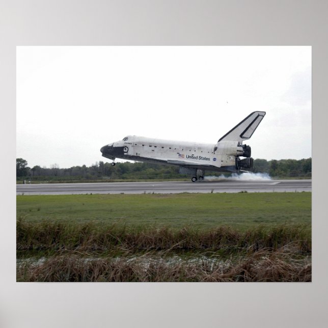 Poster Descoberta de Encerramento de Espaço (STS-119) (Frente)