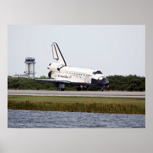 Póster Descoberta de Encerramento de Espaço (STS-119) (Frente)