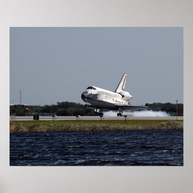 Póster Descoberta de Encerramento de Espaço (STS-120) (Frente)