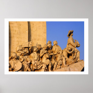 Póster Descobertas Detalhe do Monumento, Lisboa Portugal