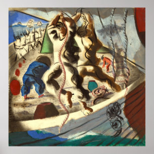 Póster Descobrindo o esboço terrestre de 1941