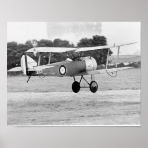 Póster Descolagem dos aviões de Sopwith