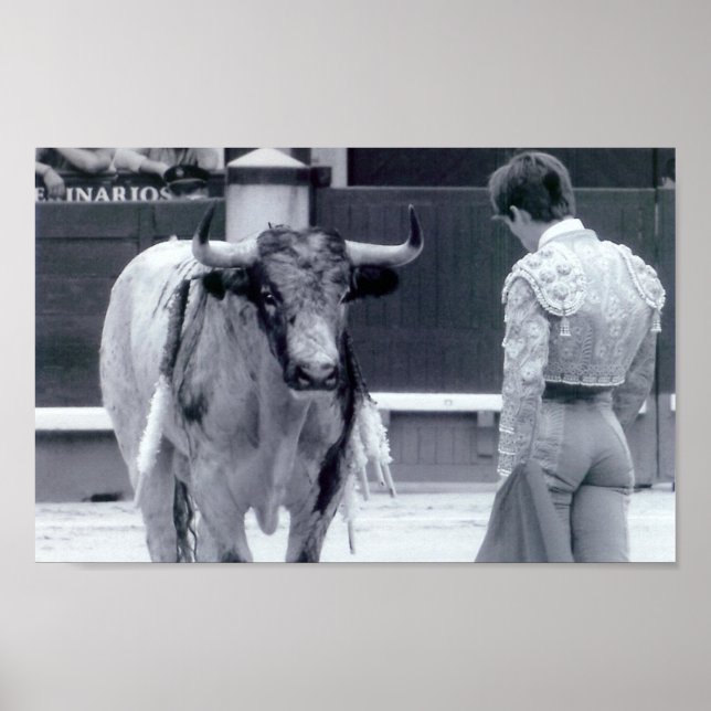 Poster Descolagem em tourada (Frente)