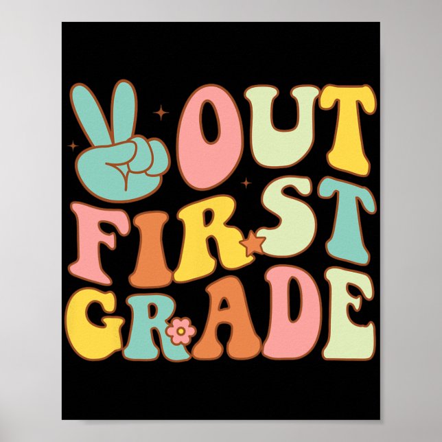 Poster Desconectar-se do 1º ano da Groovy nos últimos dia (Frente)