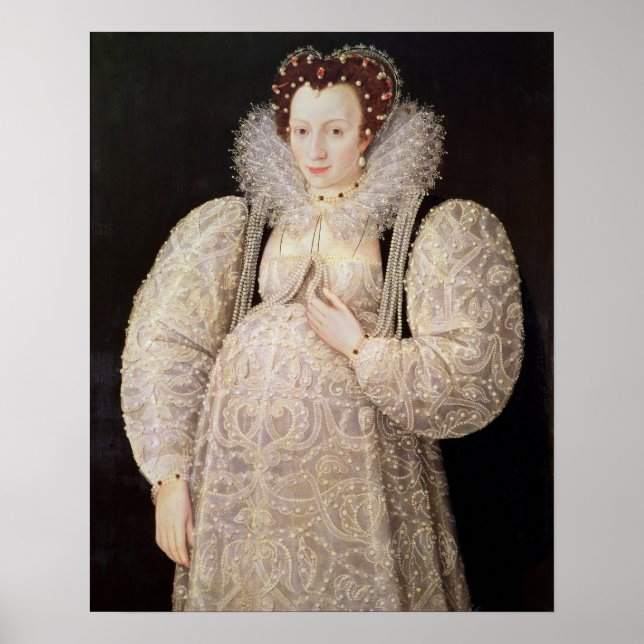 Poster Desconhecida Lady, c.1595-1600 (Frente)
