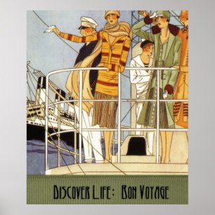 Póster Descubra a vida: Bon Voyage