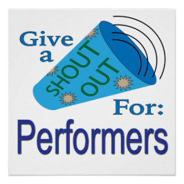 Póster Descubra os artistas