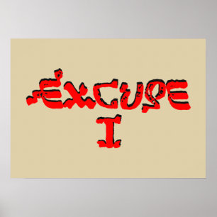 Poster Desculpa mim