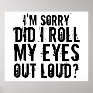POSTER DESCULPE-ME SE ROUBEI OS OLHOS ALTO