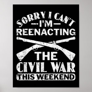 Poster Desculpe Por Não Conseguir Reagir À Guerra Civil -