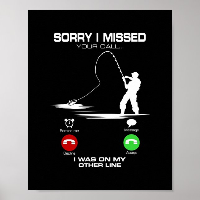 Poster Desculpe Por Ter Perdido A Sua Chamada, Eu Estava  (Frente)