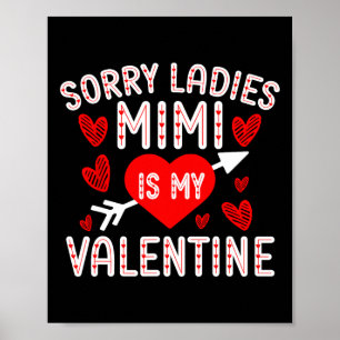 Poster Desculpe Senhoras Mimi é Meu Namorado Meninos Cria