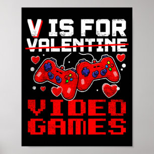Poster Desculpem Garotas Eu Só Amo Video Games E Minha Mã