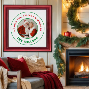 Póster Desejamos-Lhe Um Feliz Natal