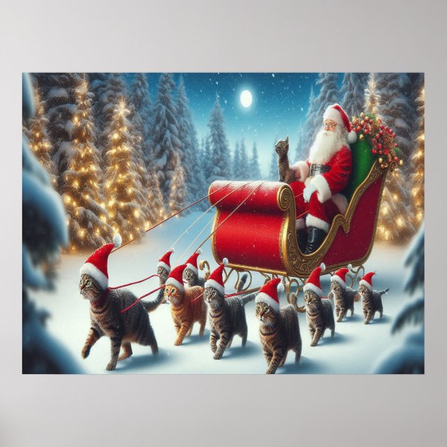 Poster Desejamos um feliz natal - O23 (Frente)