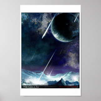Póster Deseje Em Uma Estrela
