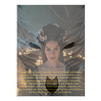 Póster desejo de aniversário de catherine zeta jones