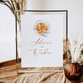 Poster Desejos e conselhos de amor para os recém-casados