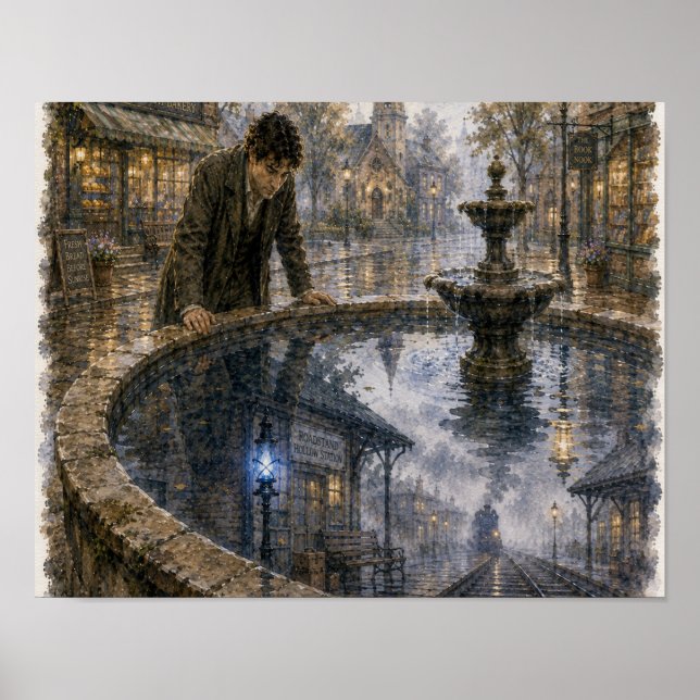 Poster Desejos que Retornam: Placa RH-WC-B2-009 (Frente)