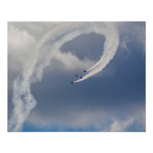 Póster Desempenho da exibição de ar (Frente)