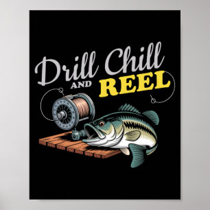 Poster Desempenho de broca masculina resfriada e carretel