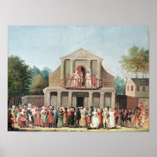 Poster Desempenho teatral em Saint Laurent