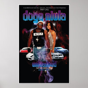 POSTER DESENCADEADO NIVLA DA EDIÇÃO LIMITADA DE