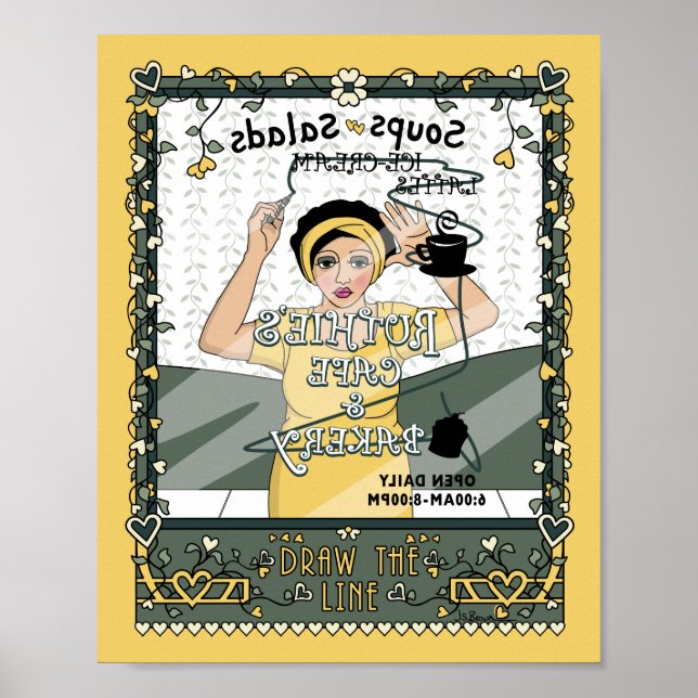 Póster Desenhar Line_C_8x10 (Frente)