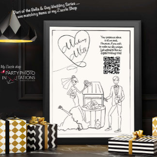 Poster Desenho a mão Compartilhar o sinal de amor