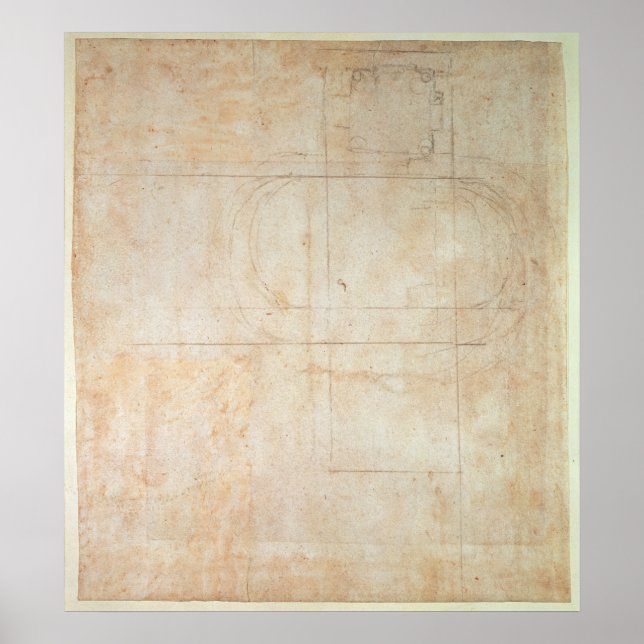 Póster Desenho arquitetônico (Frente)