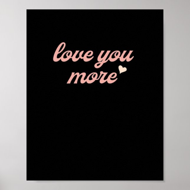 Poster Desenho Artístico Amor Mais  (Frente)