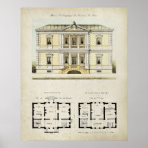 Desenho da arquitetura vintage Paris França nº 4