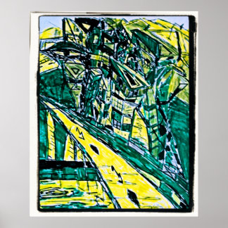 PÓSTER DESENHO DA CIDADE DE ESMERALDA