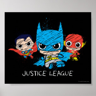 Póster Desenho da Mini Justice League