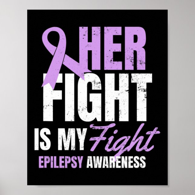 Poster Desenho de Conscientização sobre Epilepsia Dela Lu (Frente)