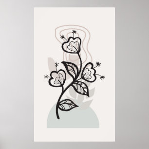 Poster Desenho de fundo abstrato