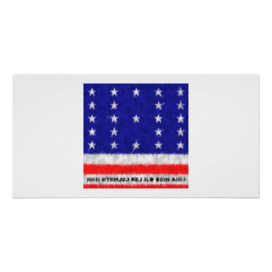 Póster Desenho De Pintura De Óleo De Atoll Bikini