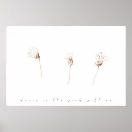 Poster Desenho de tinta dos dentes secos