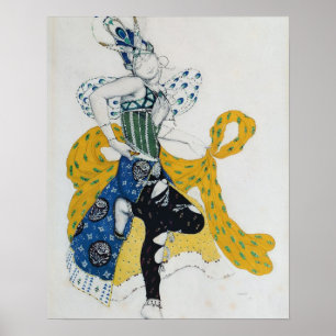 Poster Desenho do balé 'La Peri', de Paul Dukas