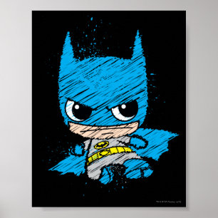 Póster Desenho do Mini Batman