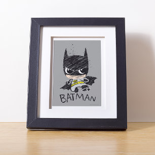 Póster Desenho do Mini Classic Batman