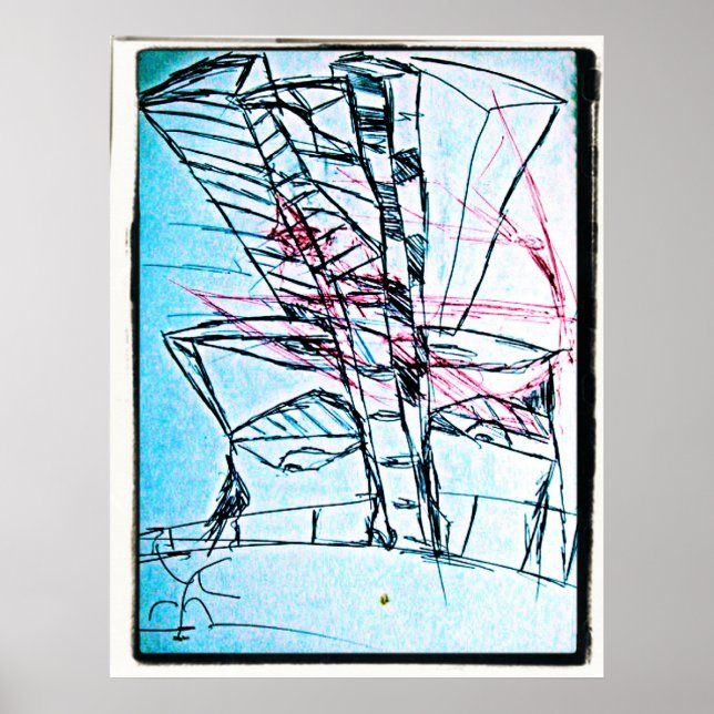 Póster Desenho do Nariz da Cidade (Frente)