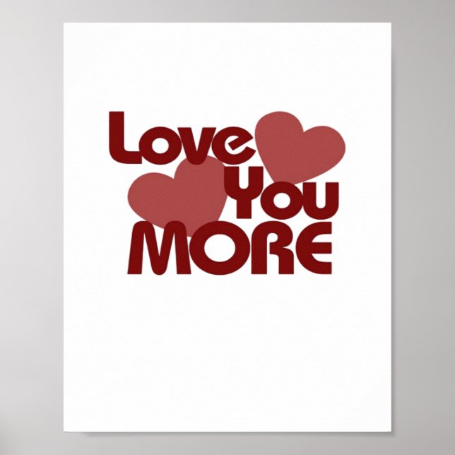 Poster Desenho Minimalista de Amor Você Mais  (Frente)