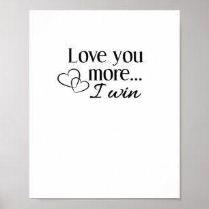 Poster Desenho Mínimo Mais Sincero de Amor