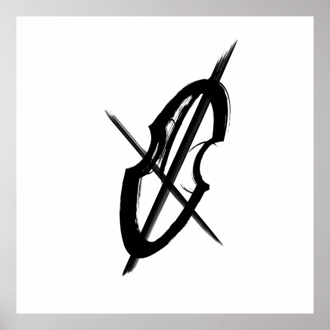 Poster Desenho Musical de Célula Branca Gigante (Frente)